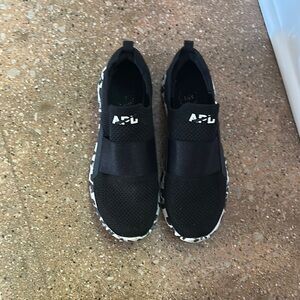 APL Black and White Slip-On Sneakers